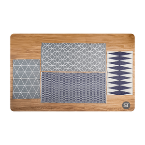 Tapis d'extérieur en PVC Jacquard parfait pour la terrasse de jardin à la maison ou les événements en plein air Tapis réversible imperméable et durable - Product Image 2