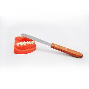 Espátula de mezcla dental de alta calidad con mango de plástico, instrumento de laboratorio dental, espátula dental de doble punta - Product Image 4
