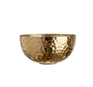Metal Date <b>Bowl</b> With Smooth Finish Ideal For Daily Use In Homes Restaurants And Event Catering Services - Product Image 5