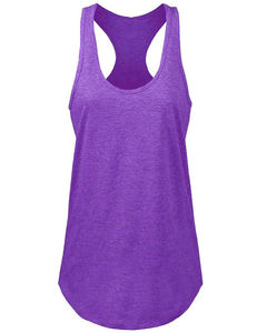 Haute qualité 85% Polyester séchage rapide Racerback athlétique entraînement Yoga chemise sans manches course entraînement Gym débardeur pour les femmes - Product Image 5