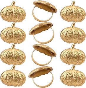 Rond de serviette en alliage d'aluminium de tous les jours grand décor de table pour les réunions de famille fête et tables à manger en bois et papier - Product Image 4