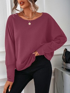 Sudadera Informal para Mujer OEM, Sudadera de Algodón Personalizada con Hombros Caídos, Sudadera con Estilo - Product Image 4