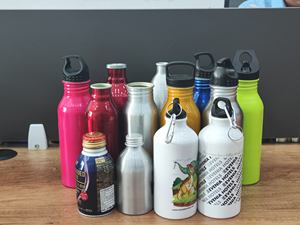 500ML & 650ML Aluminum <b>Water</b> <b>Bottle</b> Recyclable Daily Metal <b>Bottle</b> Vietnam Manufacturer Wholesale Product - Product Image 2