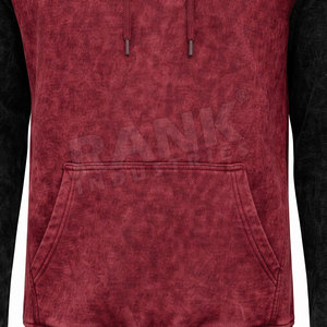 Sudaderas con Capucha para Hombre, Lavado Ácido, Mezcla de Algodón, Material Duradero, Fabricación de Primera Calidad, Bajo MOQ, Gran Venta - Product Image 5