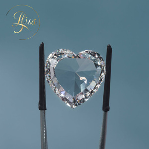 Diamante Cultivado en Laboratorio con Certificado IGI, Corte Corazón Rosa Personalizado, 0.5~5 Ct, CVD HPHT, para Joyería - Product Image 1