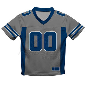 Camiseta de Fútbol Americano con Mangas Cortas y Malla Transpirable en el Pecho, 100% Poliéster, Personalizable para Hombres Adultos - Product Image 5