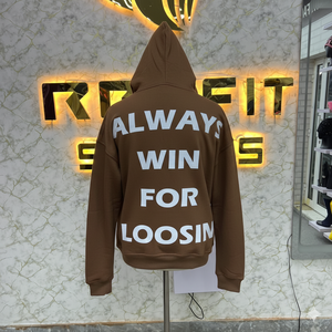 Préfet coupe sport édition la plus demandée sweat à capuche zippé bouffée imprimé fabriqué en usine sweats à capuche à bas prix hommes sweats à capuche - Product Image 6