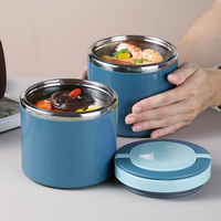Thermos de cuisine, récipient isotherme pour aliments chauds, boîte à lunch sous vide, boîte à porridge, récipient alimentaire, tasse de petit-déjeuner, pique-nique, voyage, grand format