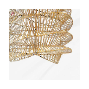 High Quality Rattan <b>Lampshade</b> Eco Friendly Lighting for Sustainable Decor Handmade <b>Wicker</b> Pendant Light - Product Image 2