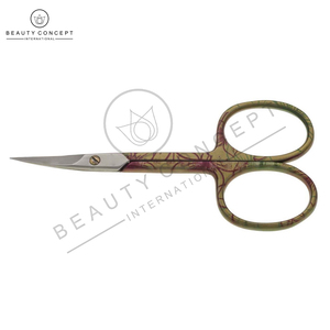 Tijeras para Cutículas con Logotipo Personalizado, Instrumentos de Belleza para el Cuidado de las Uñas, para Manicura y Pedicura, Hoja Recta para Diestros, Mango de Color - Product Image 4