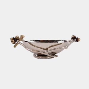 Bol de service à base de branche décoratif en or moderne décor de table bol de service de fruits pour ustensiles de cuisine bol de service de fruits - Product Image 6