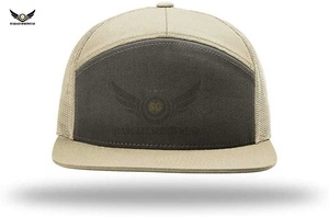 Recién llegado, gorras de camionero de malla con logotipo personalizado para hombres, transpirables y populares para uso en exteriores, servicio OEM disponible al por mayor - Product Image 5