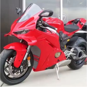 High Run AST 2024 Ducati Panigale V4 S Red Sportbike Motocicleta Herramienta de torneado Listo para enviar - Product Image 1