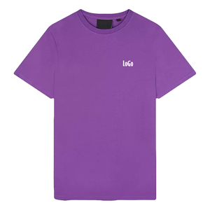 เสื้อยืดผ้าฝ้าย100% หรูหราสำหรับผู้ชายเสื้อเจอร์ซีย์ผ้าเจอร์ซีย์ผ้าหนาใส่สบายน้ำหนัก240กรัมแบบสั่งทำ - Product Image 4