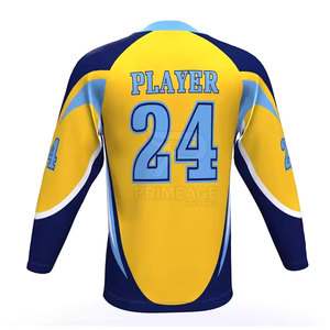 Jersey de Hockey sobre Hielo de Alta Calidad para Equipos, Ligero, Mangas Largas, Color Personalizado - Product Image 2