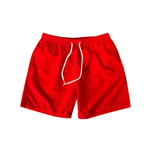 กางเกงขาสั้นชายหาดผู้ชายผ้าโพลีเอสเตอร์แห้งเร็วขายดีประจำปี 2026 พิมพ์ลายปักโลโก้ ยืดหยุ่นได้ เหมาะสำหรับออกกำลังกาย ฟิตเนส จัดส่งแบบ DDP - Product Image 2