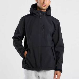 2025 nueva chaqueta Softshell duradera personalizada soporte de invierno con cremallera secado rápido ligero bordado personalizado Impresión de logotipo al por mayor OEM - Product Image 5