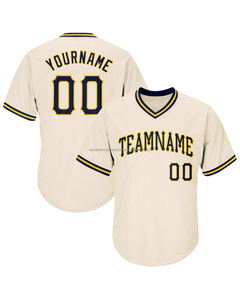 Maillots de sport de baseball imprimés par transfert thermique 100% polyester Baseball & Softball Prêt à expédier Meilleure qualité Jersey cousu - Product Image 4