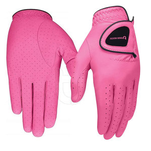 Guantes de golf de cuero genuino transpirables de alta calidad con diseño de logotipo personalizado Equipo deportivo de moda - Product Image 2