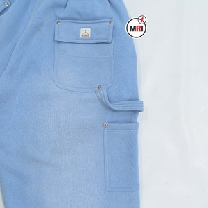 Vente en gros de pantalons de jogging à jambe large confortables et décontractés avec plusieurs poches au genou 100% coton à la mode avec logo personnalisé - Product Image 3