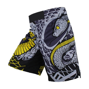 Short de combat Mma au design libre en polyester vierge personnalisé par sublimation vente en gros - Product Image 2