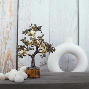 Best Quality Natural Healing <b>Crystal</b> Golden Pyrite Gemstone <b>Tree</b> for Good Luck And Business Growth Available At low Price - Product Image 5