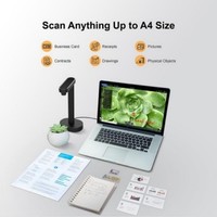 Escáner de Documentos USB de Alta Definición, Captura de Imagen en Vivo Ultra Clara, Tamaño A4, Escaneo en 1 Segundo, 1 Año de Garantía, Producto en Stock