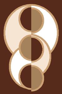 Juego de alfombras de poliéster de felpa Adiva modernas, alfombra hecha a máquina de Turquía para interiores africanos - Product Image 3