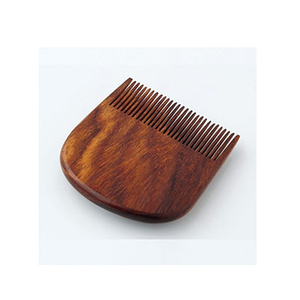 Peine de barba de madera de calidad natural Peine de barba de madera para hombres disponible a precio al por mayor - Product Image 3