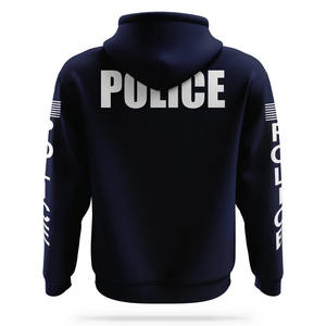 Sudadera con capucha SHERIFF Performance con estampado personalizado de última colección para hombre, sudaderas con capucha de entrenamiento cálido para invierno, peso pesado - Product Image 6