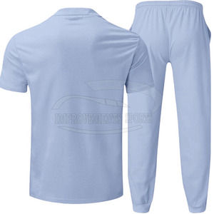 Sweat-shirt à capuche décontracté et à manches courtes pour hommes, ensemble de bas de survêtement d'hiver de bonne qualité pour l'été - Product Image 6