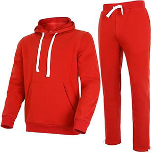 Conjunto Deportivo de 2 Piezas TBF-095, Sudadera con Capucha y Pantalones Deportivos Transpirables de Corte Regular, Estampado Invernal, 100% Algodón Ecológico - Product Image 4