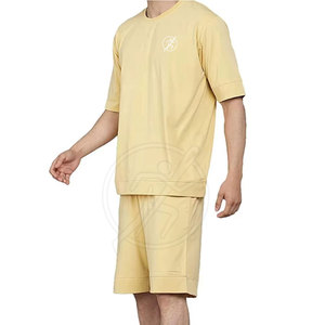 Concevez votre propre ensemble t-shirt et short Les meilleures ventes ensemble t-shirt et short OEM Design hommes ensemble shorts - Product Image 3