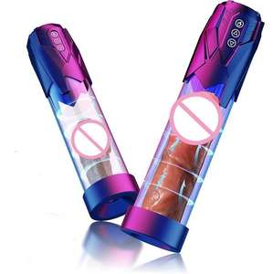 Bomba de vacío automática para pene, masturbador masculino, extensor de pene con <span class=keywords><strong>2</strong></span> modos de succión y <span class=keywords><strong>3</strong></span> modos de entrenamiento para hombres, alargador de pene, erección - Product Image 1