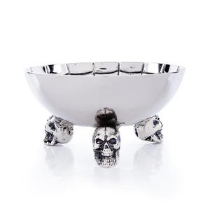 ชามโลหะรูปจระเข้สีเงิน ทำจากอะลูมิเนียม สำหรับใส่อาหาร ขนม ถั่ว หรือใช้เป็นของตกแต่งบนโต๊ะอาหาร - Product Image 4