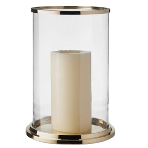 Accessoires d'éclairage domestique décoratifs d'intérieur de haute qualité bougeoir ouragans pour bougeoir en métal à la maison - Product Image 1