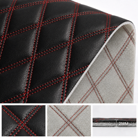 Tela de Cuero PU Acolchada y Bordada Impermeable a Precio de Fábrica para Tapicería de Sofás, Interiores de Automóviles, Decoración de Hoteles y Bolsos