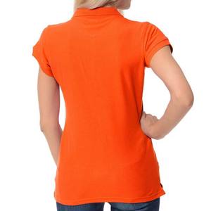 Diseño personalizado de tu propia marca Polo de algodón transpirable para deportes 92% poliéster 8% Spandex Polo camisas de golf para mujer - Product Image 6