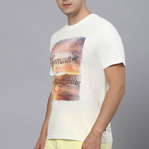 เสื้อยืดแขนสั้นทรงปกติ พิมพ์ลายสกรีน แฟชั่นสตรีทสำหรับผู้ชาย เสื้อยืดพิมพ์ลายสกรีนสำหรับผู้ชาย - Product Image 2