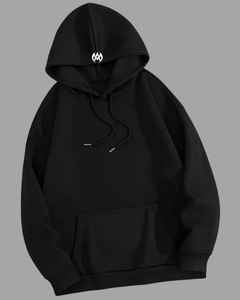 Sudadera con capucha sólida de alta calidad para hombre con bolsillo de canguro, sudadera informal de manga larga con capucha, sudadera suave con capucha de algodón y poliéster - Product Image 1