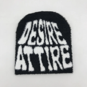 Bonnet tricoté d'hiver en gros fait à la main avec grand logo Bonnet ajusté chaud personnalisé pour hommes élégant voyage approprié - Product Image 5