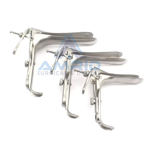 Instrumentos de Ginecología de Acero Inoxidable Fabricados por Boomer Tools, AMRID SURGICAL OEM, Espéculo Vaginal Reutilizable, Obstetricia y Ginecología, CE - Product Image 5