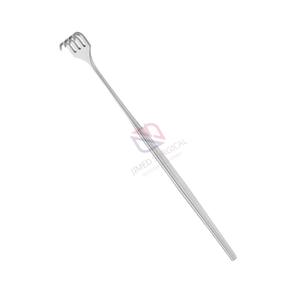 Écarteur de plaie à 4 branches, 6-12 pouces, instrument chirurgical trachéal aiguisé en acier inoxydable pour la chirurgie plastique - Product Image 1