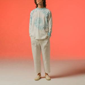 Dec Oem Custom Crewneck Sudadera Hombres Casual Winter Fleece Pullover Logotipo personalizado Tie Dyed Crew Neck Sudadera Unisex Hoodies - Product Image 2