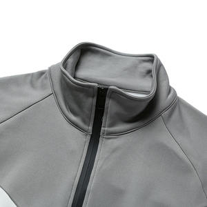 Vente en gros Survêtement à capuche pour homme avec col et impression personnalisée Costume de sport décontracté 2 Pcs Ensemble Survêtement pour SI-MTS-072 unisexe - Product Image 5