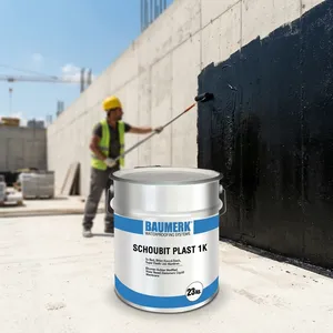 BAUMERK SCHOUBIT PLAST 1K Garantie 5+ ans Revêtement liquide imperméable écologique pour application murale à base de bitume durable - Product Image 1