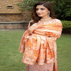 <b>Eid</b> <b>Dresses</b> Heavy Party <b>Dresses</b> <b>for</b> Women with Embroidered Chiffon Three Piece Punjabi Suits by Dr Haris Vol SASHA <b>Long</b> Maxi - Product Image 6