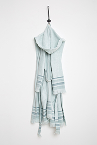 Albornoz con capucha y textura esponjosa CORESOFT - Product Image 3