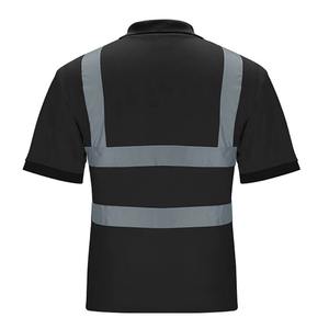 Wholesale Manufacturer Custom <b>High</b> Visibility Work Uniform Safety Reflective Construction <b>t</b> <b>Shirt</b> - Product Image 5