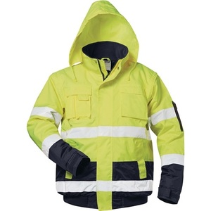 HASSO High-Visibility <b>Pilot</b> <b>Jacket</b> SAFESTYLE Navy Workwear in Size L - Product Image 1